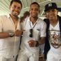Rodrigo, Cesar y George Franco