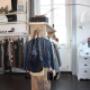 Intérieur boutique seconde main