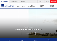 Website von Axa Winterthur - Generalagentur Robert Eisenhut