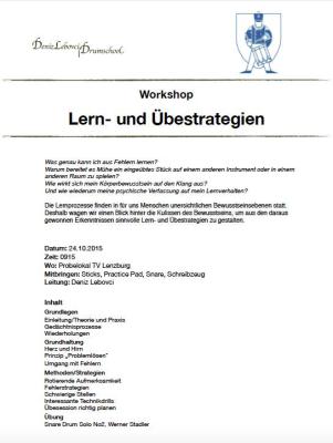Kursausschreibung