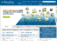 Website von Toradex AG