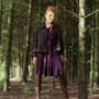 Jacke Wolle.Kleid Viscosejersey.