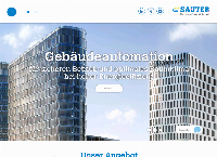 Website von Sauter Building Control Schweiz AG