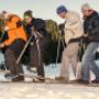 Winter-Teamolympiade das Gaudi im Schnee