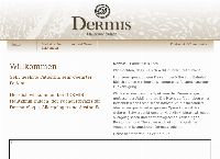 Website von Dermis Hautklinik Bülach AG