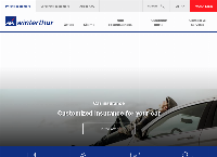 Website von AXA Winterthur - Yvonne Loosli