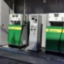 AGROLA Tankstelle in Kaisten 3 Tanksäulen mit Zahlterminal.