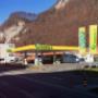 AGROLA Tankstelle in Stans mit TopShop - überdacht mit mehreren Tanksäulen