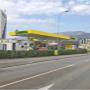 AGROLA Tankstelle in Delémont, Delsberg.
Station service AGROLA à Delémont avec un TopShop kiosque. Couverte.
AGROLA Tankstelle überdacht mit TopShop.