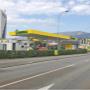 AGROLA Tankstelle in Delémont, Delsberg.
Station service AGROLA à Delémont avec un TopShop kiosque. Couverte.
AGROLA Tankstelle überdacht mit TopShop.