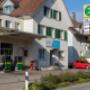AGROLA Tankstelle in Dinhard, Zürich - zwei Tanksäulen - überdacht