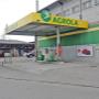AGROLA Tankstelle in Wèrenlos - überdacht mit Zahlterminal. Zwei Tanksäulen