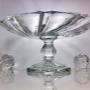 Elegante Tortenplatte aus Glas