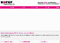 Website von Borer Werbung GmbH