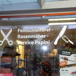 Feinschleiferei-Rasenmäher Service Maurizio Papini