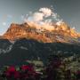 Eiger im Sonnenuntergang