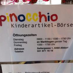 Pinocchio Kinderartikel - Börse