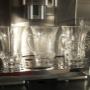 Mokkatassen aus Glas für Bistros
