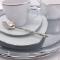 Kaffeeservice-Platinrand