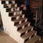 Mobile Holztreppe