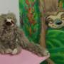 Stoff-Faultier Wild Smile Liestal sitzend