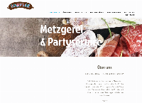 Website von Metzgerei Huwyler