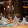 Restaurant Arvenstube, alpine chic, local food, meat, vegetarian