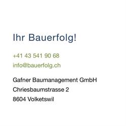 Gafner Baumanagement GmbH