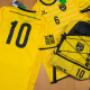 Für den FC GELB SCHWARZ bedruckten wir die neuen Fussballleibchen mit sechs drucken pro Leibchen.