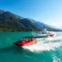 JETBOAT Interlaken - The JETBOAT - BLS Cruise“ ein einzigartiges Erlebnis für mittlere und große Gruppen auf dem Brienzersee.