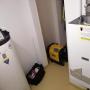 Mise en place de la machine pour un désembouage d'installation de chauffage à effectuer tout les 10 ans
