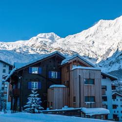 Dorfblick Saas-Fee