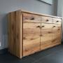 Oberrieden / Sideboard, Eiche Altholz geschroppt, geölt / Griffe geschmiedet / Schreinerarbeiten / Design Patrick Gugler / Gugler GmbH, 8635 Dürnten, Schweiz