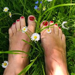 barfuss bei Madeleine Farine