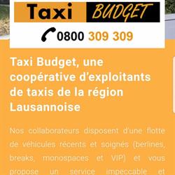 Taxi Budget Lausanne