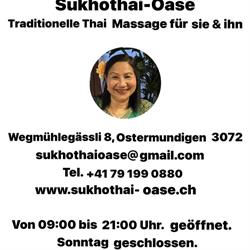 Sukhothai Oase, Thai Massage