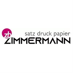 Zimmermann Satz Druck Papier