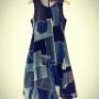 Kleid aus Jeans upcycling