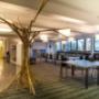 Grosszügiger Eventspace für bis zu 100 Personen im CreativeSpace Zürich. Seminartechnik, Flipcharts, Pinwände und Catering-Möglichkeiten inklusive.