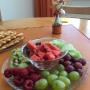 Assiettes de fruits