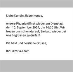 Pizzeria 99 ried bei kerzers