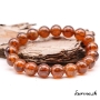 Hessonit-Granat-Armband 10mm