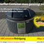 Wir reinigen ab 2024 auch Unterflur Container direkt vor Ort. www.abcontainer.ch