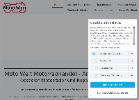 Website von Moto Welt GmbH