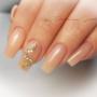 #squarenails #nudenails #gelnägel #strass