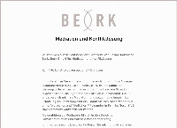 Website von BERK Mediation, Gesprächsführung und Konfliktberatung