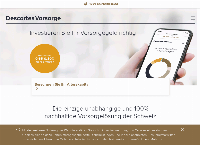 Website von Descartes Vorsorge