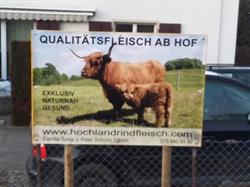 Hochlandrindfleisch