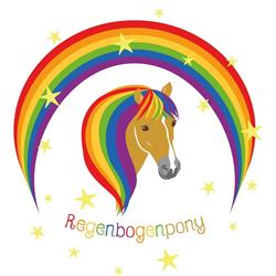 Regenbogenpony