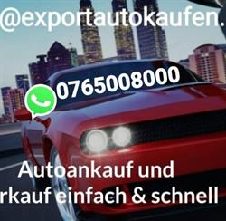 Autoankauf & Verkauf Export.